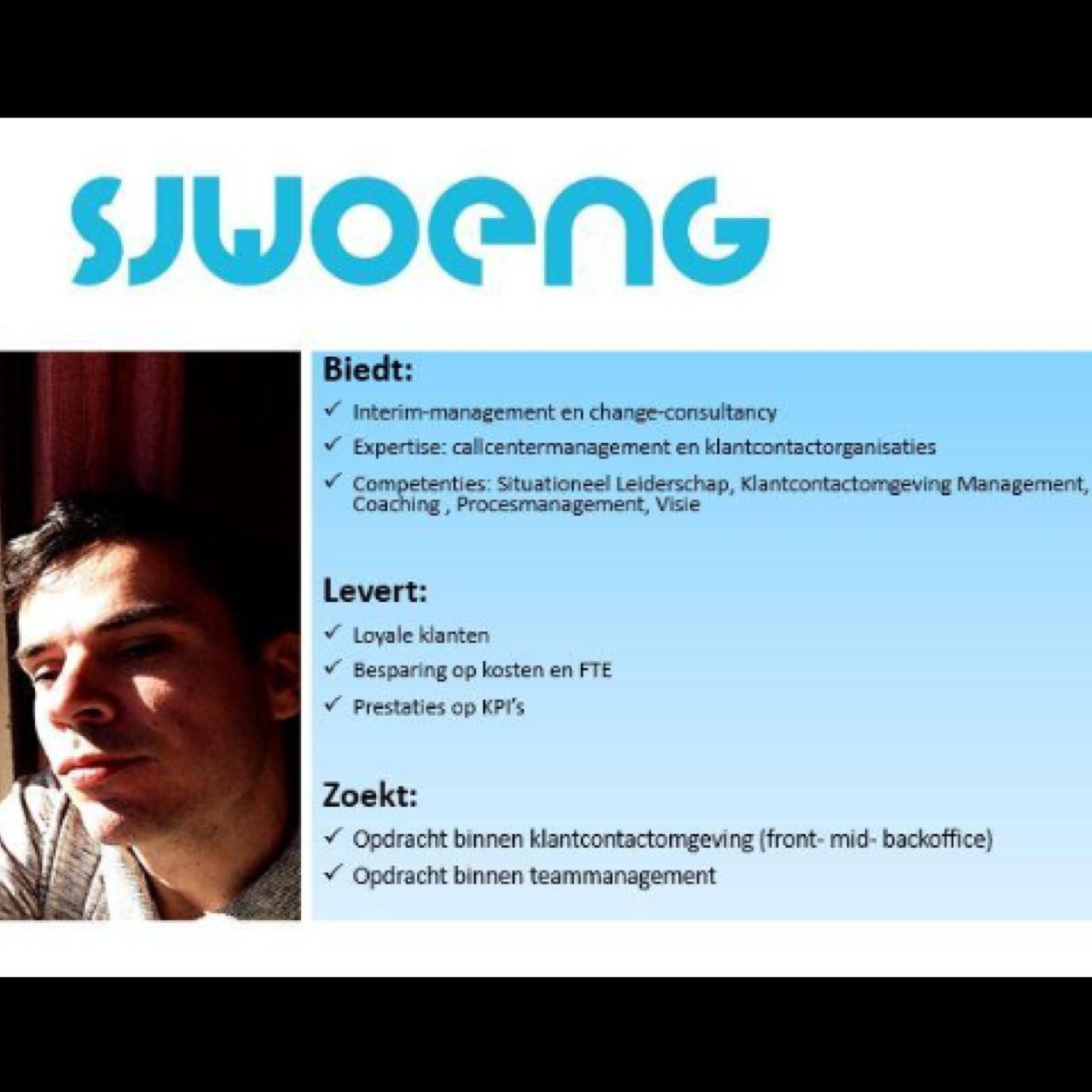 Verbindt mens, arbeid en organisatie. Schept duurzaam balans. Fotografeert, schrijft, schetst. Zin in de toekomst.