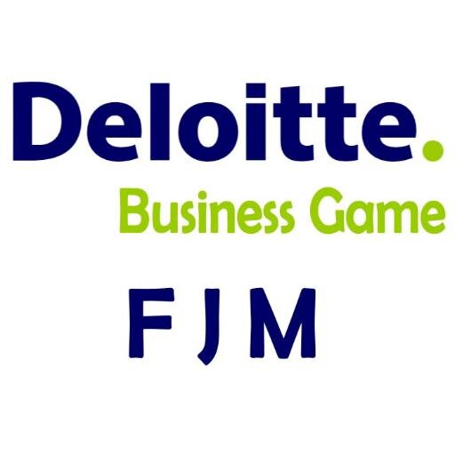 DBGameFJM's profile picture. Grupo FJM participantes en el Deloitte Business Game 2014. Somos Marta, Fernando y Javier