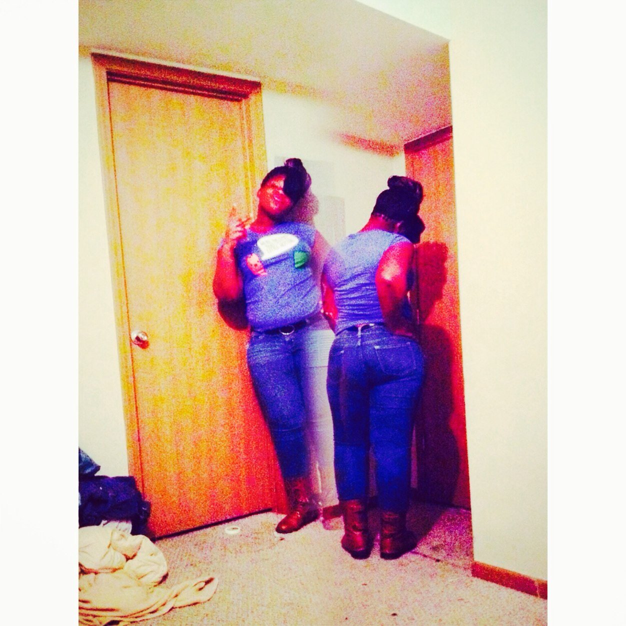 Thickky or nah #at battle no fufu niggas # ^_^