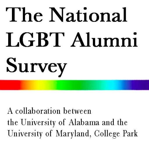 LGBTAlumni's profile picture. A National Study on LGBT College Alumni Philanthropy    -                               Survey in the link below