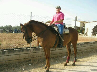 Aficionado a los caballos y a la cazeria