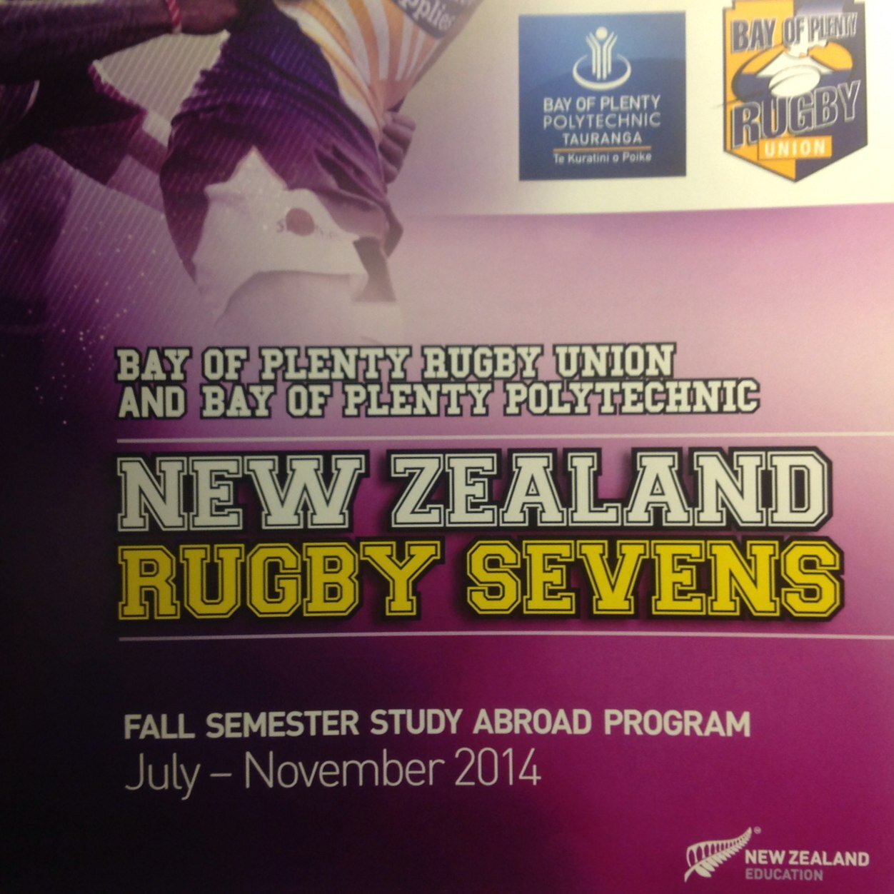 A unique study abroad experience for USA students in the Worlds #1 rugby nation: NZ!! Study credited courses back to your degree and world class 7's coaching.