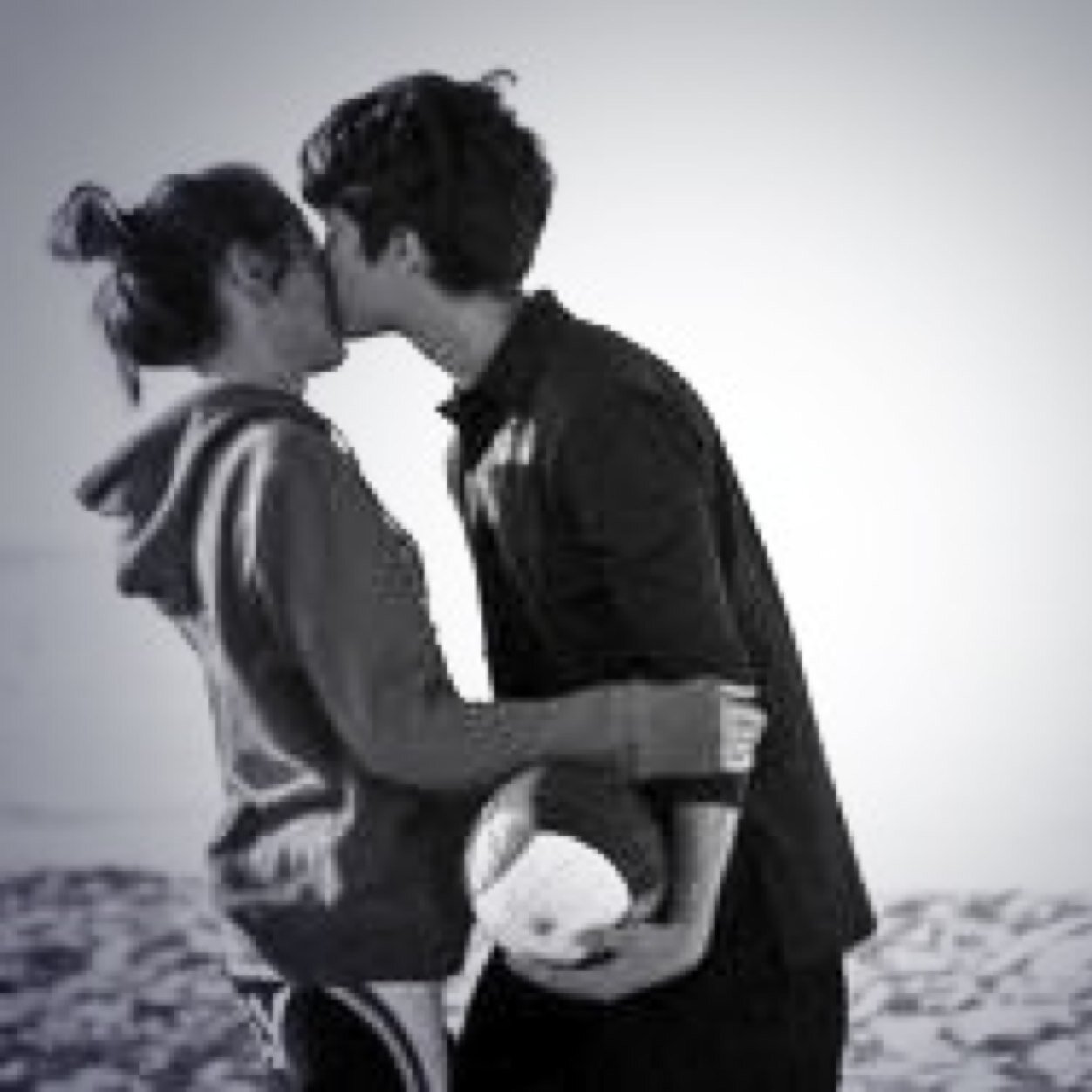 Typical girl in love.