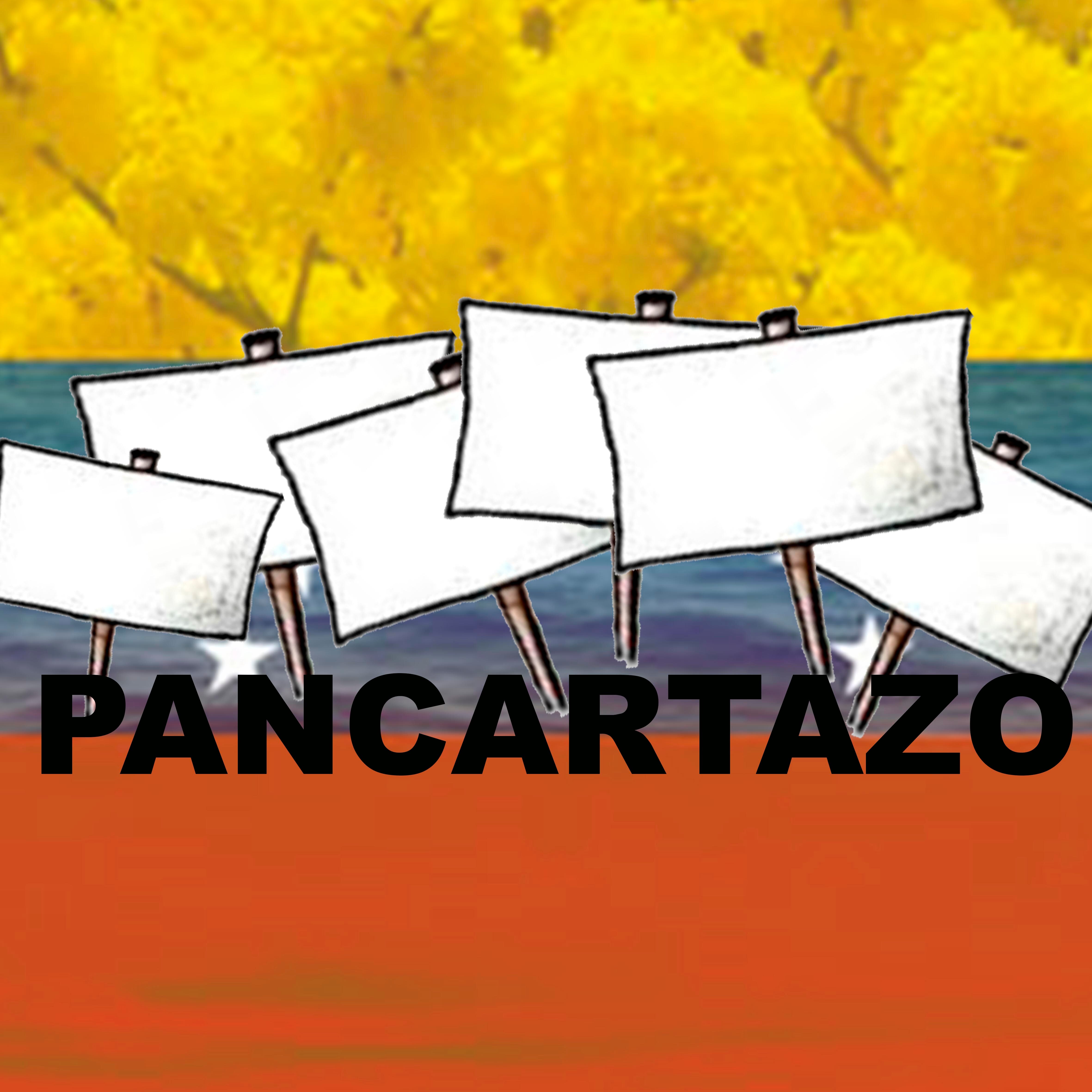 Pancartas informativas sobre la situación del país. #Pancartazo como medio móvil de información. Correo: pancartazove@gmail.com