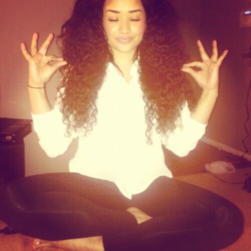 Blogger for the Source! Trying to put Jersey on!!!!! 
 #TheSource