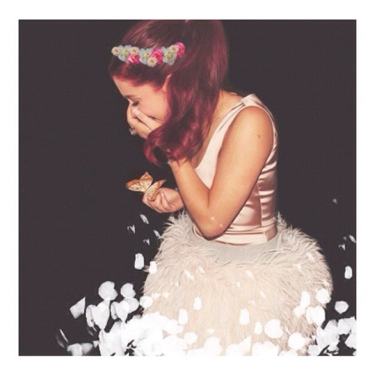Ariana followed my other account, and i cried, so yeah. #TrueArianator