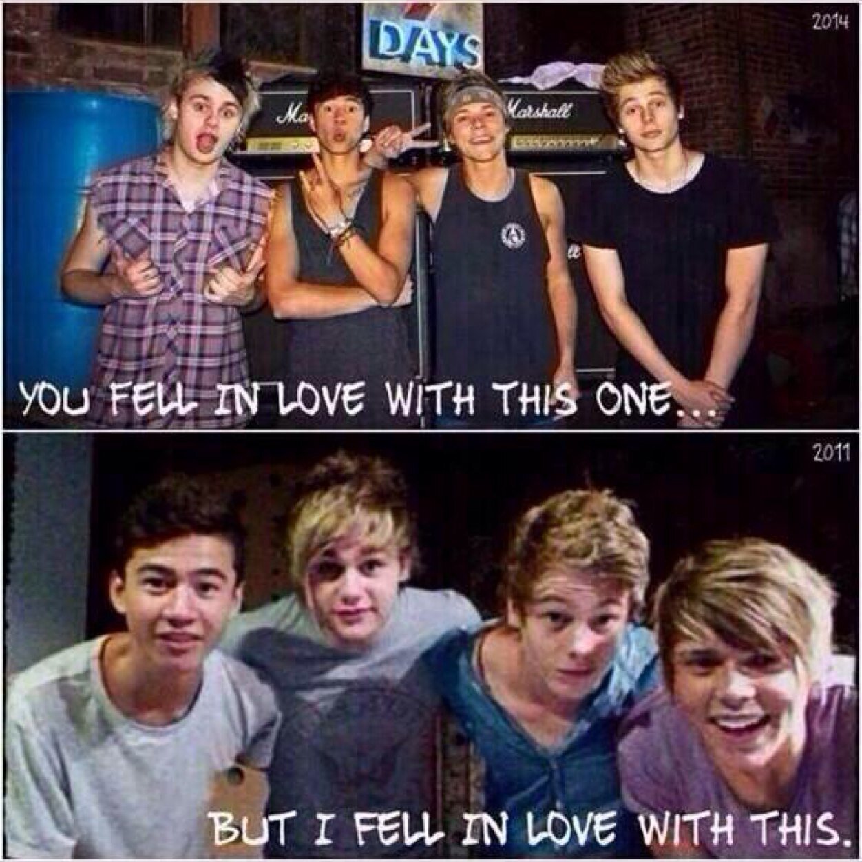stressed, depressed, all bc 5sos didnt undress.