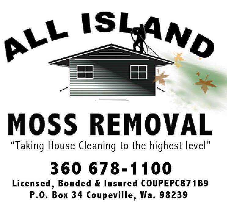 All Island Moss Removal is a locally owned and operated family business that has been serving Whidbey Island since 2008. Roof Cleaning, Gutter Cleaning, Decks..