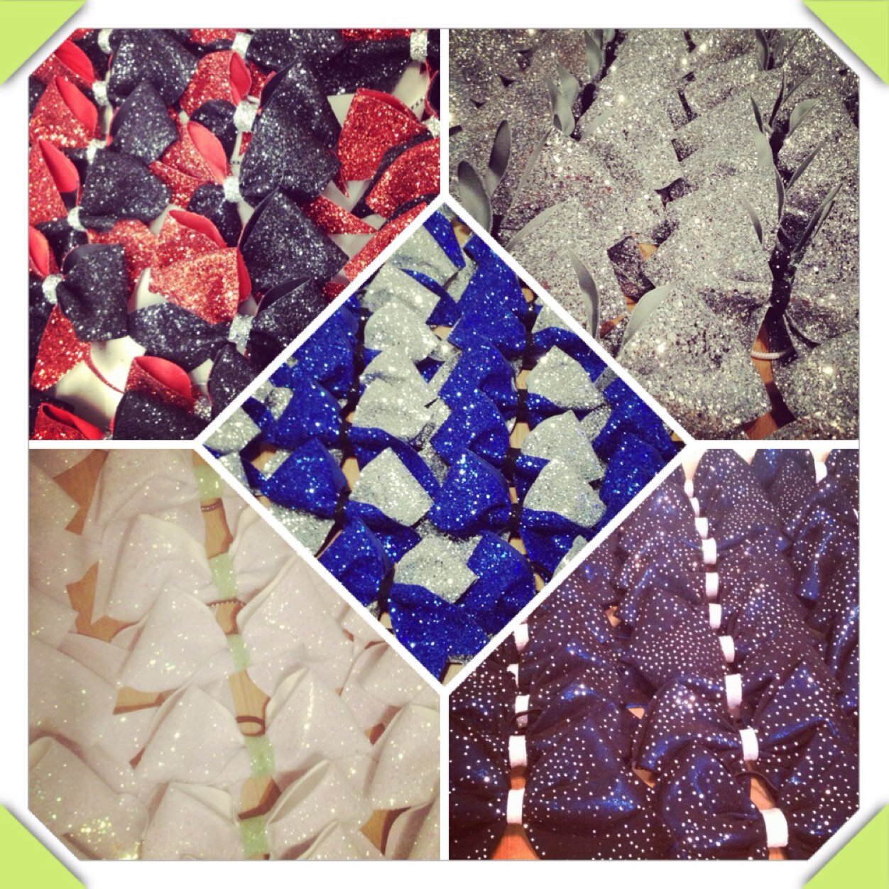 Design and make custom, hand made Bows for Cheerleading