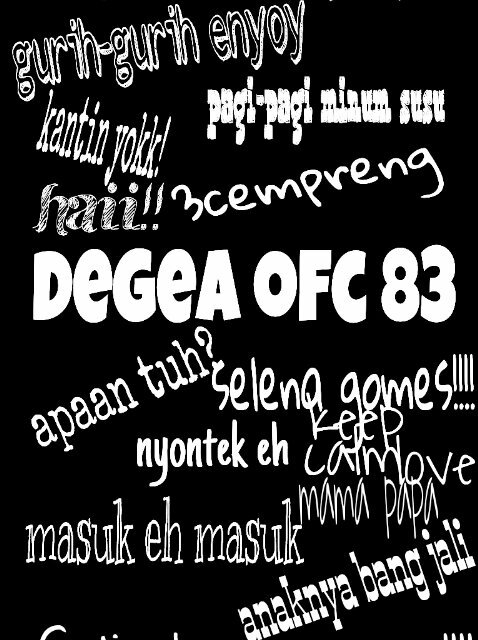 degeaofc83's profile picture. 230'15[delapantiga'14] anak muridnya Pak Dadang Iskandar,S.Pd.☀