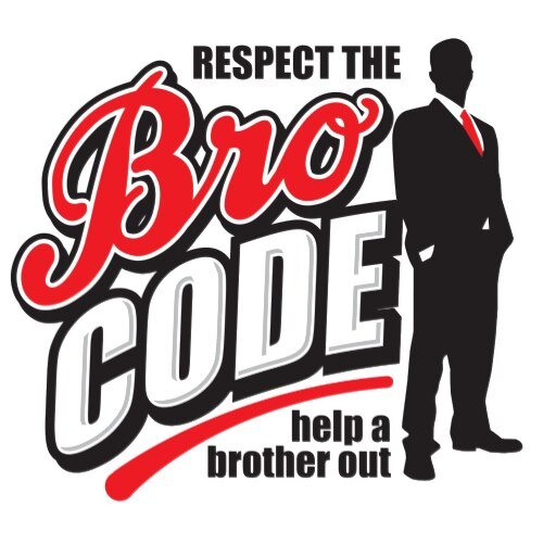 The bronicle of barney stinson giving guidelines on a how to maintain harmonious brolationship. All credits goes to HIMYM