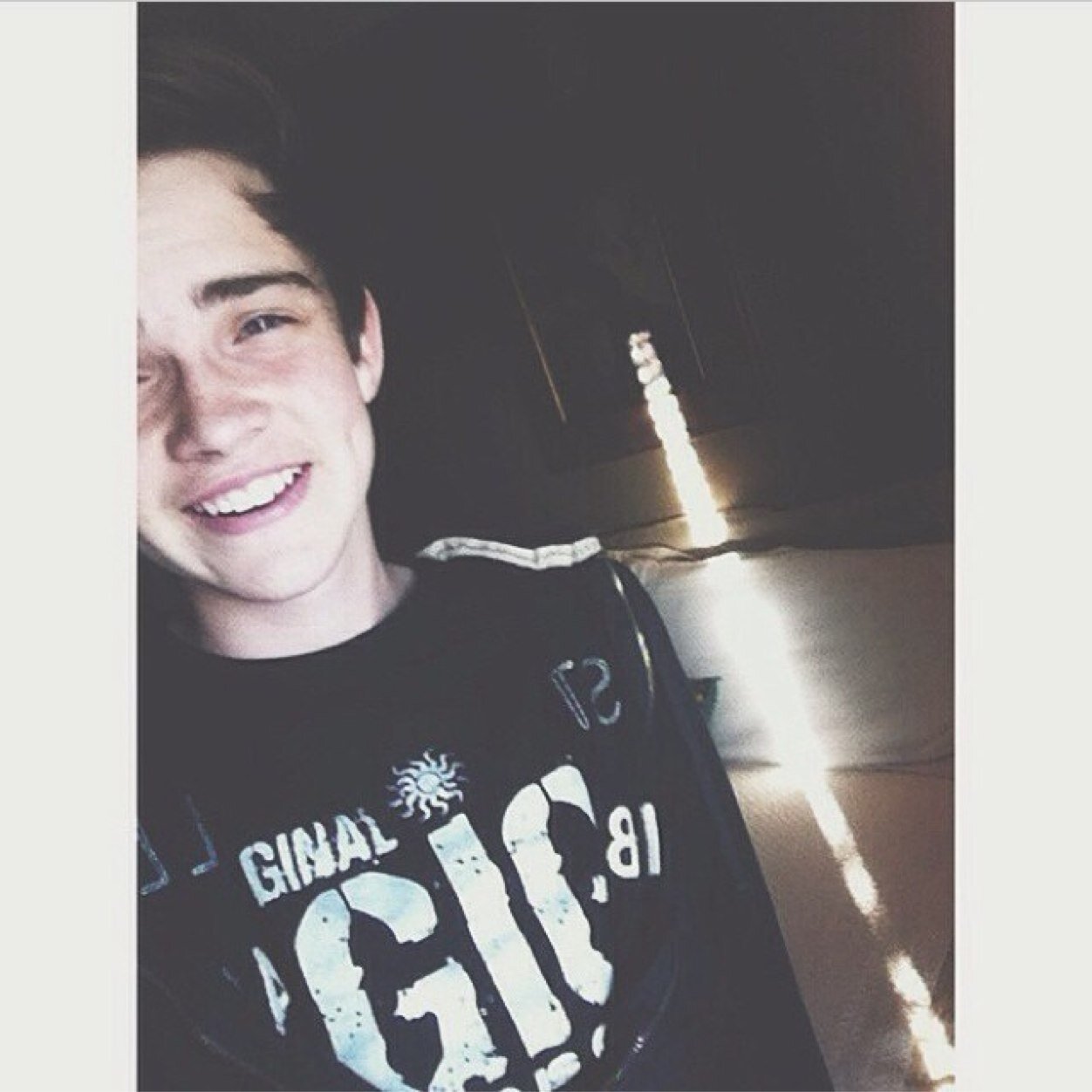 Baby brother of the Hudson's. I play hockey. Fourteen years old.