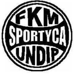 Jalin Persaudaraan Dalam Semangat Sportifitas
Be Sportif Keep Spirit Sportyca Jaya
Official of Sportyca FKM Undip