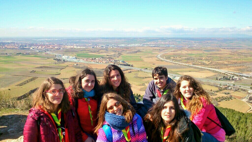 MSC. ¡SIEMPRE LISTOS, SOMOS SCOUT!. Pioneros del grupo Scout Nadino.
