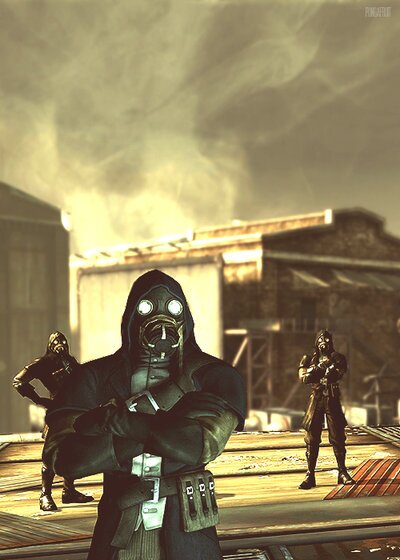 Lincoln does not speak much...[Dishonored • Role Play • Bi.]