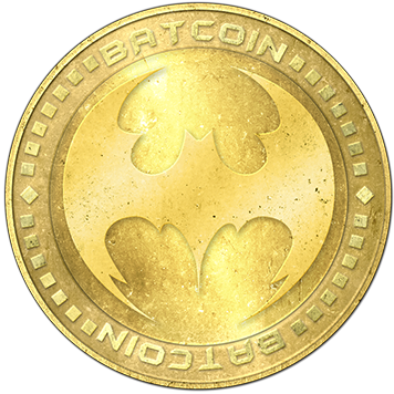 The First SuperHero/Comics Coin- Straight From Gotham City! BatCoin - here to fight the *Bad*Coins