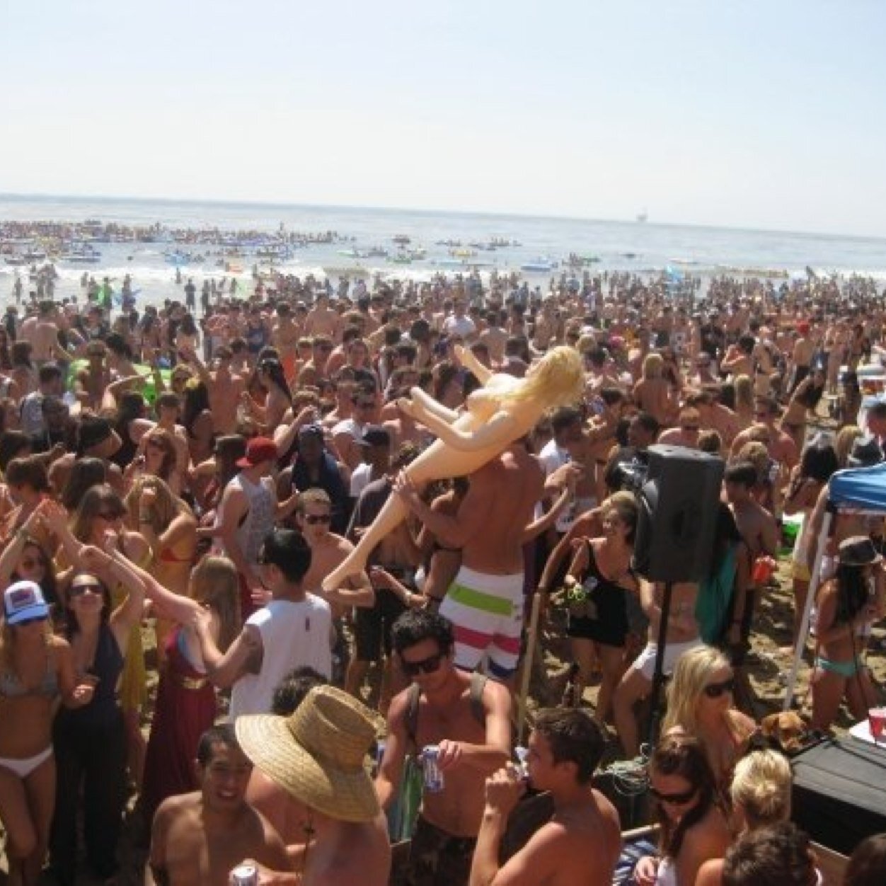 Follow us for the party. Siesta Key Springbreak'14