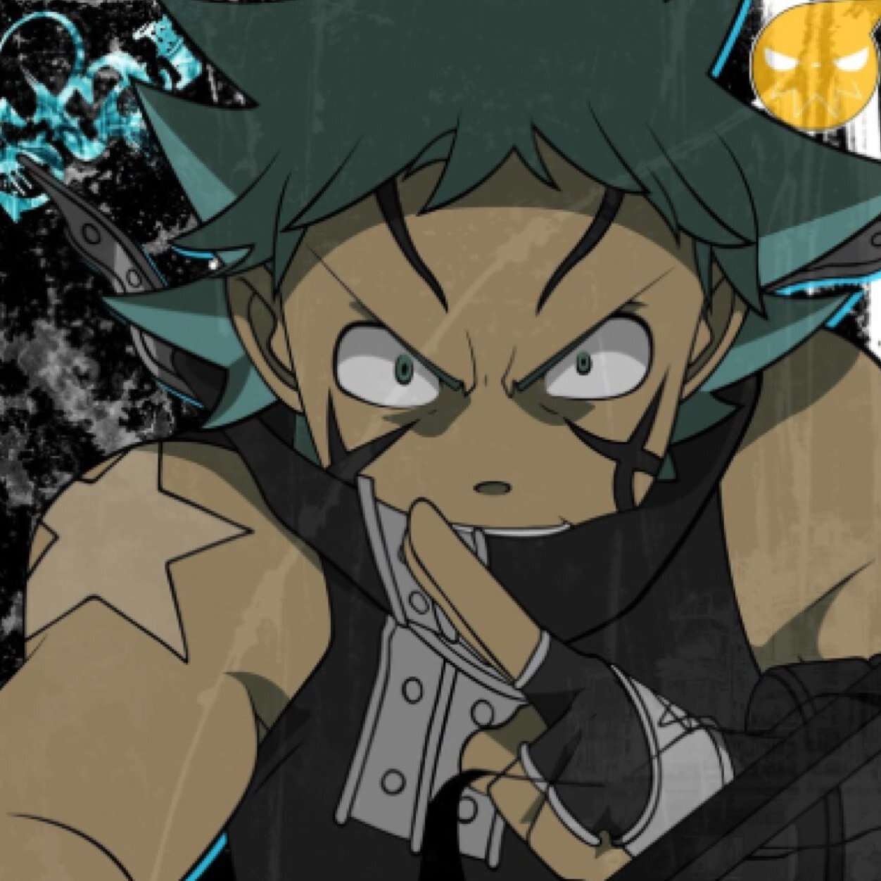 I am the Great assassin Black☆Star! I'll surpass the gods. And if you think you can get away with messing with me, you're sorely mistaken!
