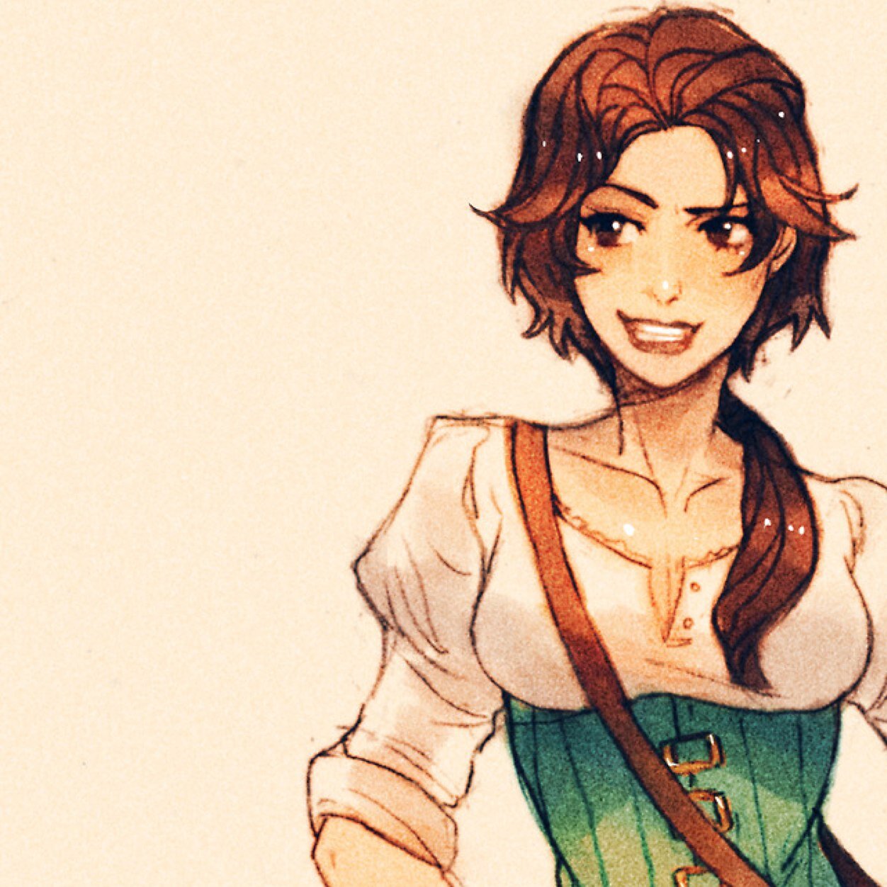 Girls. I want a castle. [ #Genderbent / #Tangled. ]