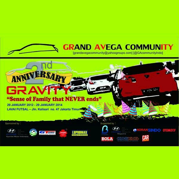 (Hyundai) Grand Avega Community | Solidarity, Safety & Style | We Are Family, We Are Gravity | CP Taufik (08126814854) Ago (081514048652)