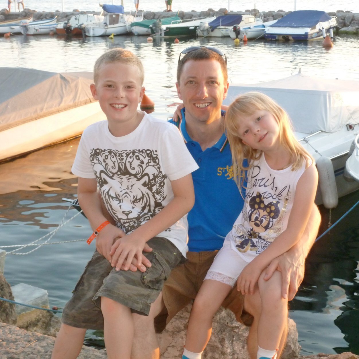 Wife, kids, sport - in that order (apparently)