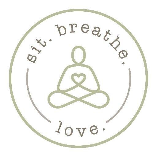 Sit. Breathe. Love. and have a happy, peaceful mind. Meditation, Wellbeing and Mindfulness.