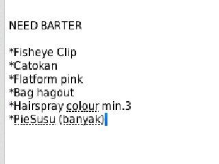 Trand?disini barang semua yang lagi trand. Yang percaya aja boleh tuker barang disini sesuai harga ya:) no tipu!;)