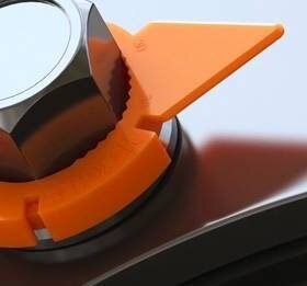 Multi-Size Wheel Nut Indicator - 23mm to 50mm - Metric and Imperial - High Temp ISO Materials - Durable - Reusable - Quick and Easy - Perfect Fit Every Time