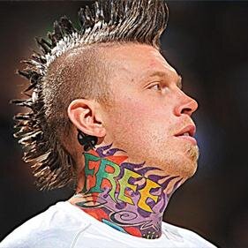 I am the flamboyant mohawk of Chris Andersen from the Miami Heat. Currently on vacation from Chris but shall be returning to his head soon.