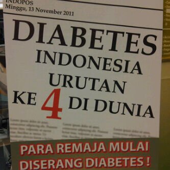 club utk yg peduli dg pencegahan diabetes dan ingin bebas diabetes tipe-2 tanpa obat, seminar kesehatan, senam yoga, general cek up, diet sehat nutrisi sehat