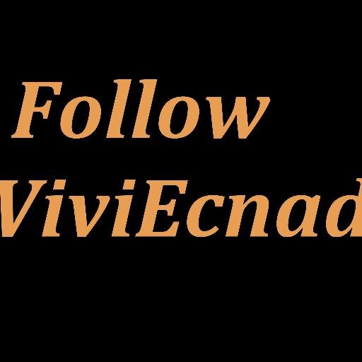 Please follow @ViviEcnad ,she follow back