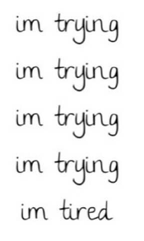 I hate who I was but what I hate more is who I've become