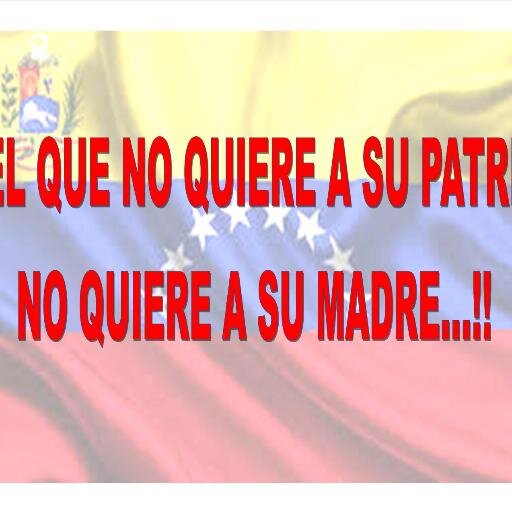 Amante de la buena música, amante de lo que hago. Apoyo y apoyaré siempre el legado que dejó el Comandante Chávez!