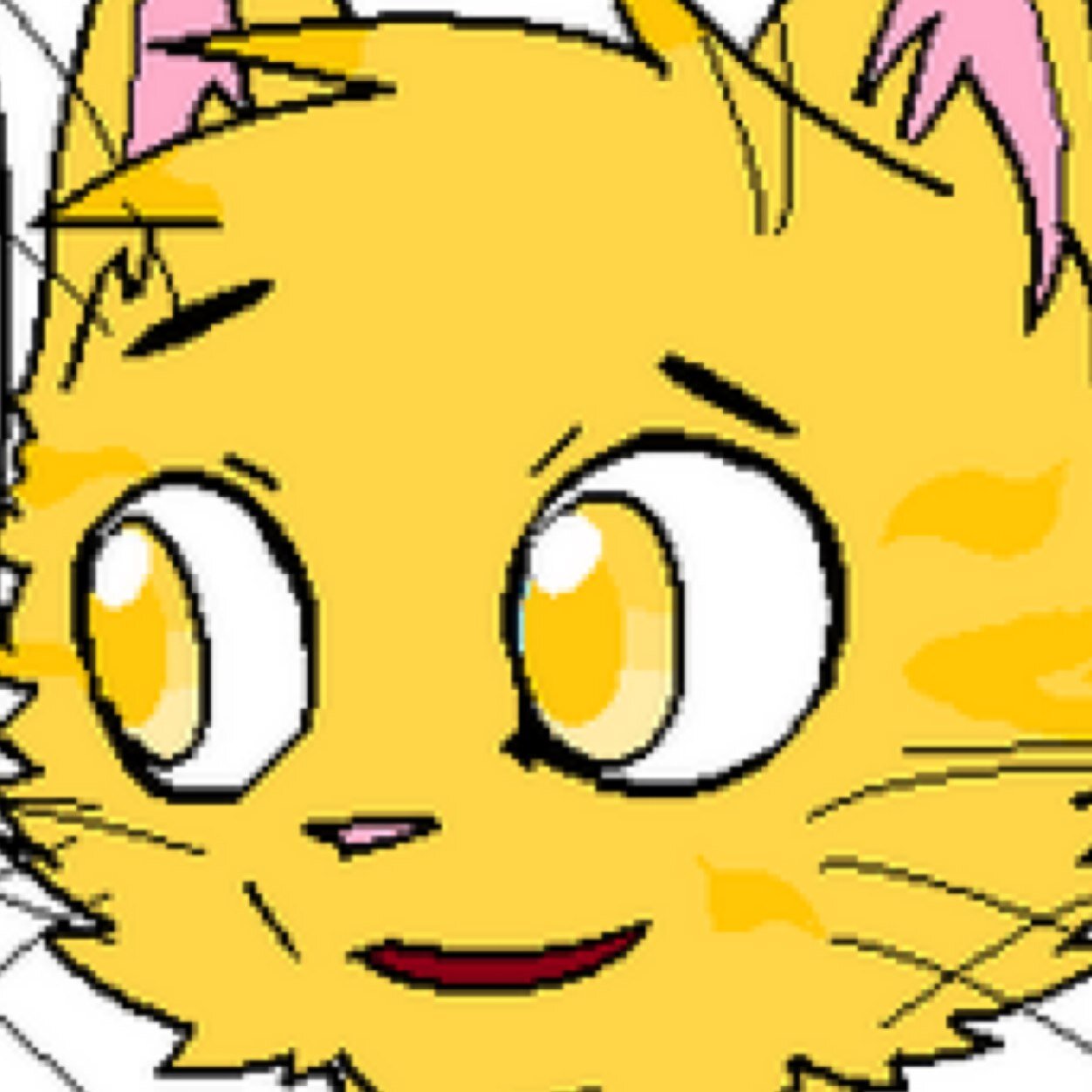 The name's Blaze, young golden tabby tom with amber eyes and thick, long fur. Loner. Friendly unless you make him angry. Loves: @EmberOfThose