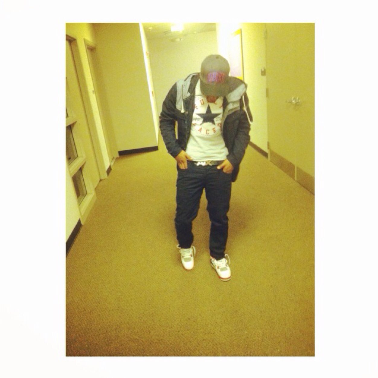 They Say Sky's The Limit, How Bitch? I'm Moonwalking. #StevensonUniversity #CollegeKid #BallisLife #SneakerLover. IG: damo.dash