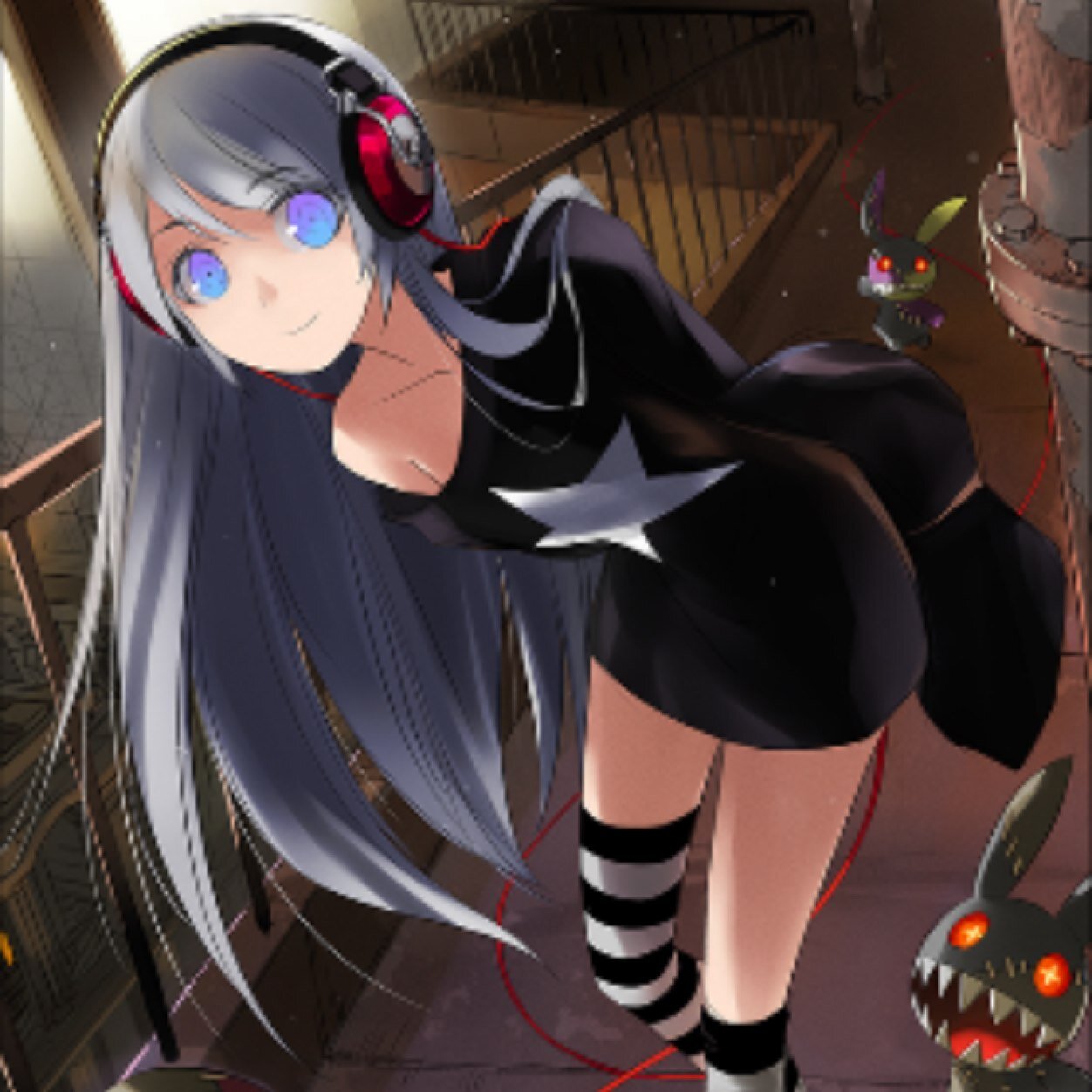 Hello~! I'm Emille! Have you seen my bunnies? I don't know where they've went! They were only supposed to hide the bodies, but don't tell anyone that!
