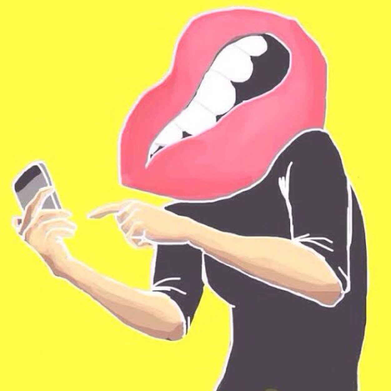 dashabubuz's profile picture. my middle finger salutes you.