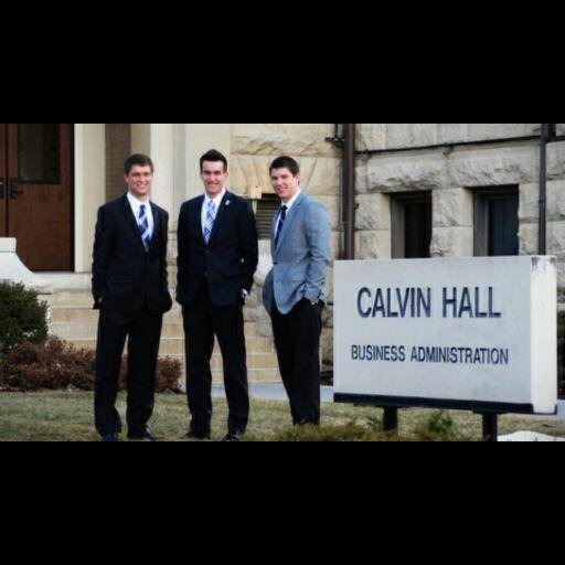 Jordan Korb, Kyle Rohrmann and Ryan Haefke for College of Business Administration Student Senator. In the Business of Serving You.
