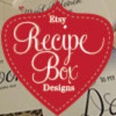 RecipeBoxDesign's profile picture. Personalized graphics for you. From Recipe Cards to Wedding Signs and Cards. Please allow time for shipping, winter weather causing delays and disruptions.