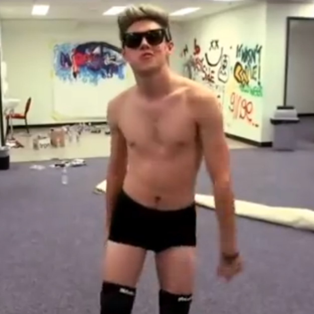 Hey guys. It's Mikayla here. Yes as you can see work a on a fulltime dirty job at Niall's dick. Yup that's the life. And a partime job at Siva's hoe. Yup.