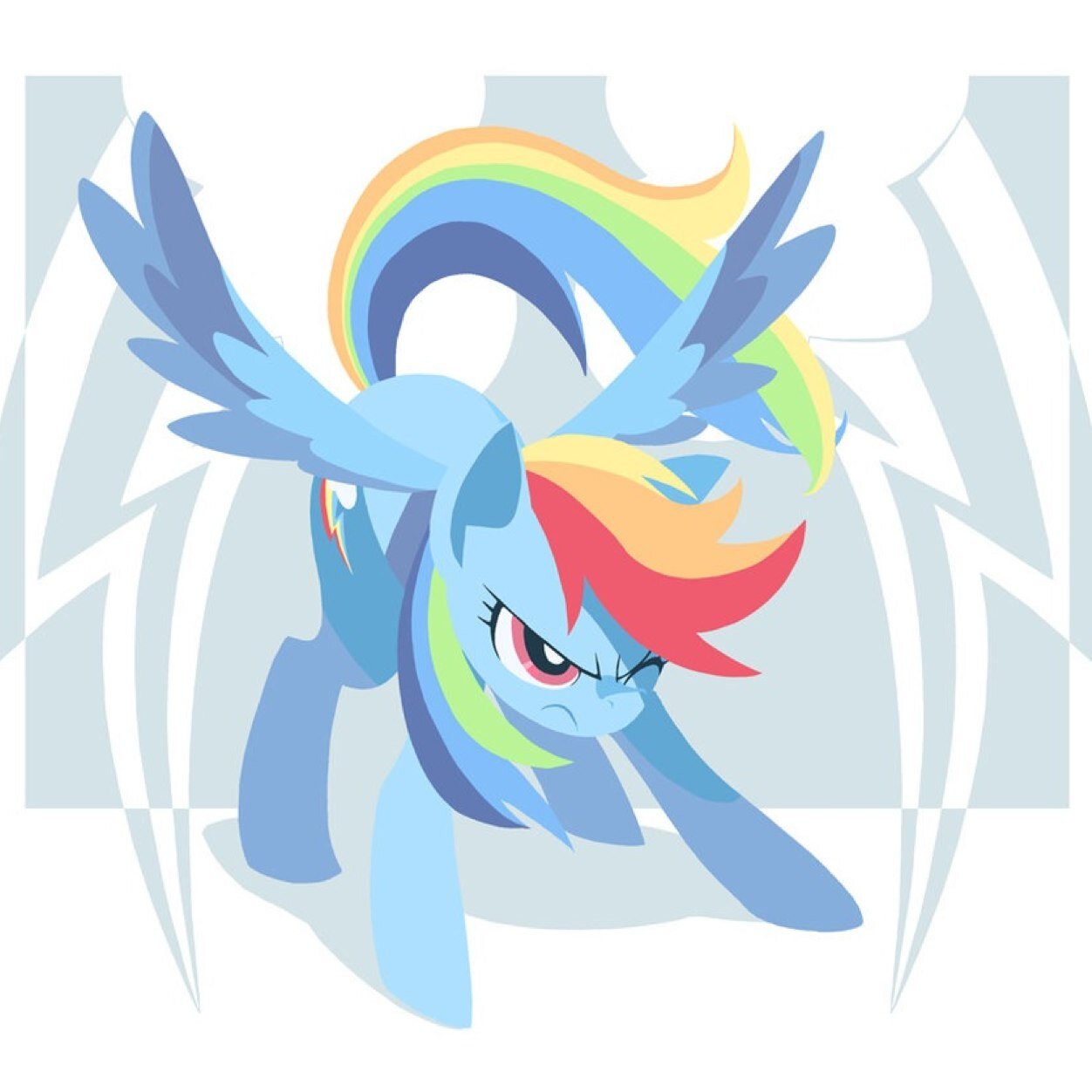 Just the AWESOMEST pegasus in ALL of Equestria! Destined to be a WonderBolt. Also a daytime weather pony.