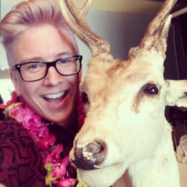 Brb i have to go walk my Unicorn named Troyler .   If Tyler Oakley  was my bff we would walk our pet unicorns together and then we would get Starbucks. *smiles*