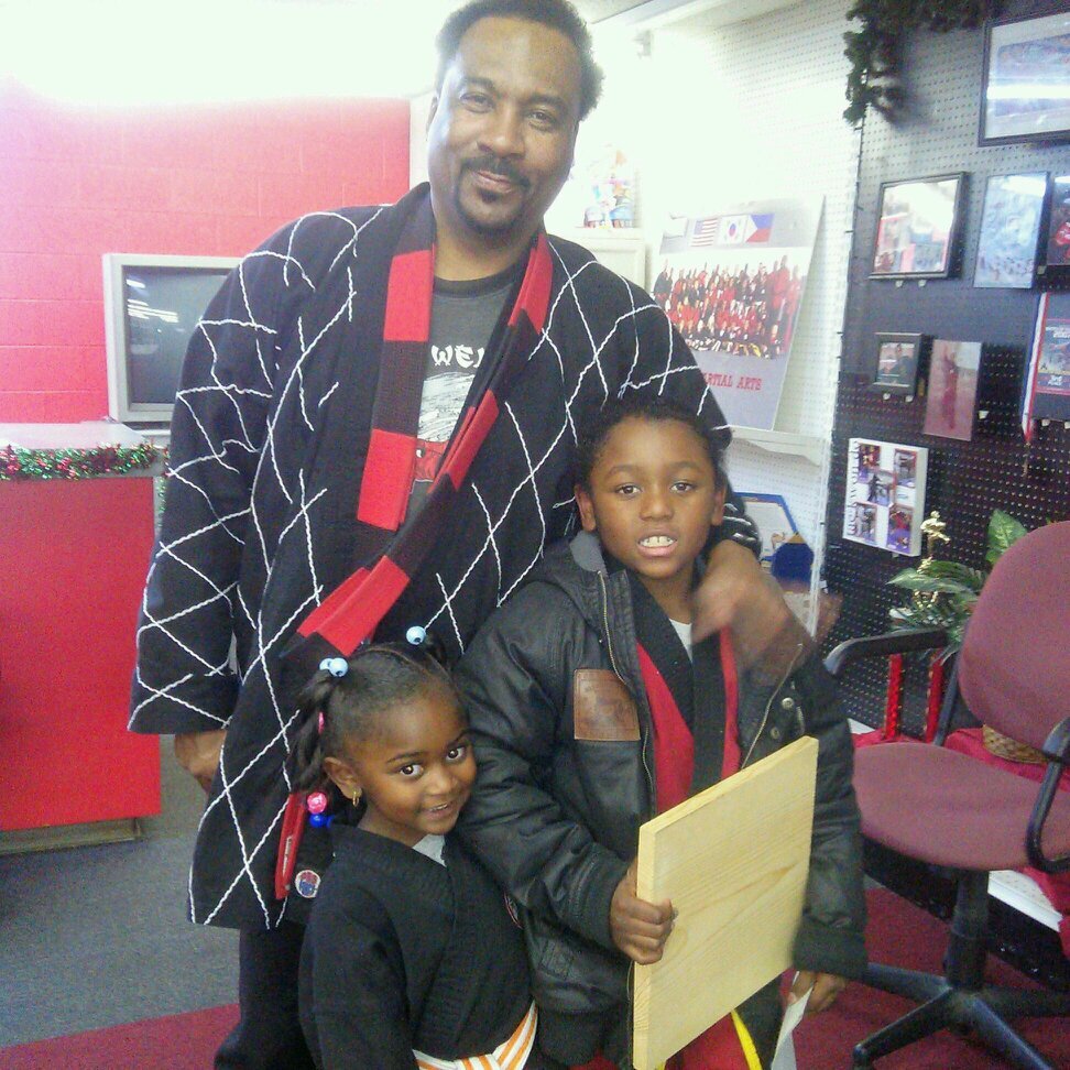 #Team proud mom #loving my babies Antonia Jr. and Da'Myshiana and my man Alex
