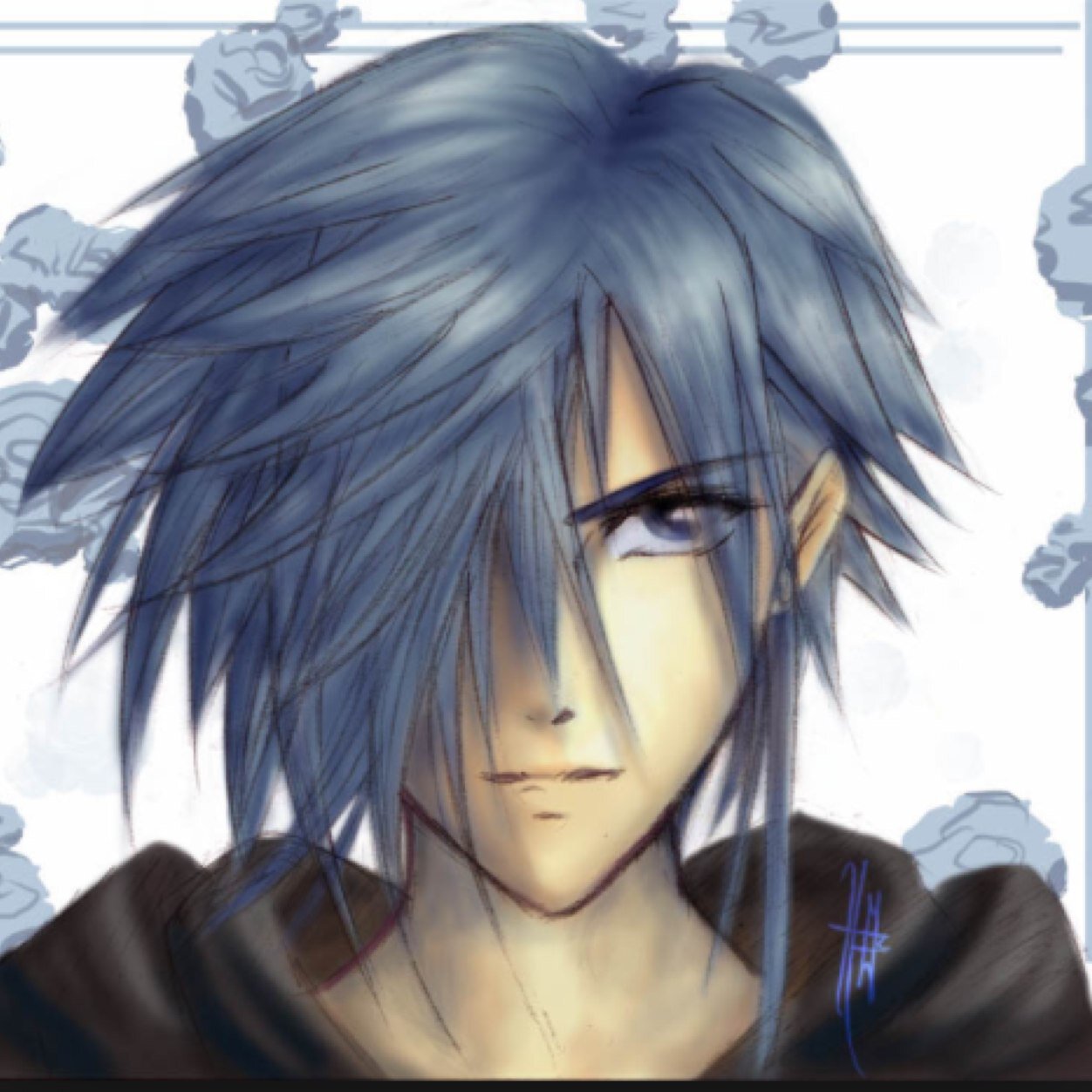 The names Zexion intellectual savior of the unwashed masses. 6th member of  #organizationXIII Sexiest book worm ever. #IC #KHRP