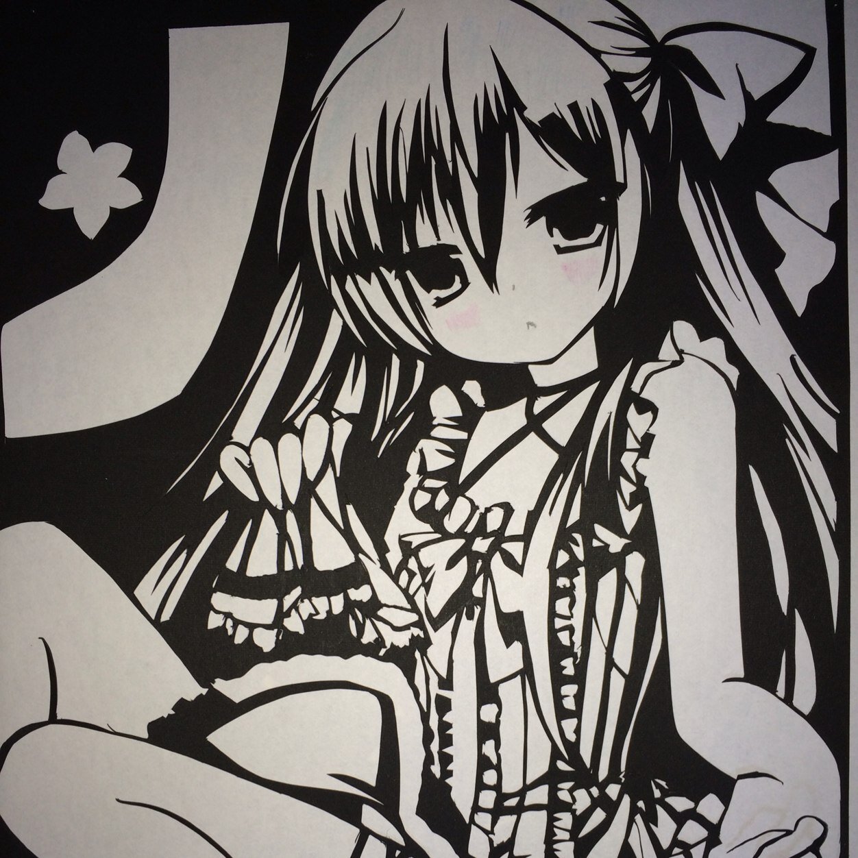切り絵駆け出しの♂です。デフォルトぼっち。東方 ゲーム全般 ボカロ なんでもかかってこいや。