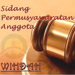 Akun resmi SPA (Sidang Permusyawaratan Anggota) WIHDAH 2014