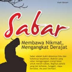 Setiap kita memiliki masalah ♡ Keluarlah melalui pintu yg benar dengan hanya #SabarTanpaBatas
