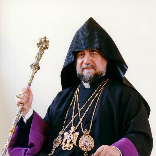 This is the official account of His Holiness Aram I, Catholicos of the Armenian Church, @holyseeofcilici