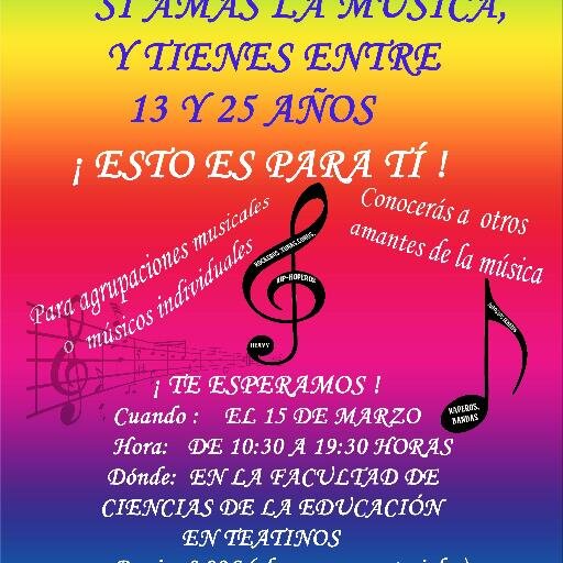 jovencomunidadm's profile picture. Desarrollo Comunitario de La Música en Málaga por medio del Diálogo y la Cooperación.