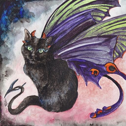 Illustratrice, entourée de chats, adore la campagne et l'odeur des arbres